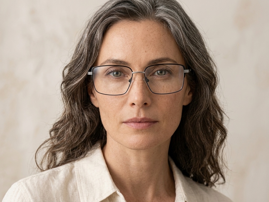 BS2012-2881_Black_Rectangular_Metal_Glasses-tryon_female