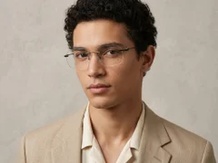 BS2012-2883_Black_Invisible_Metal_Glasses-tryon_male