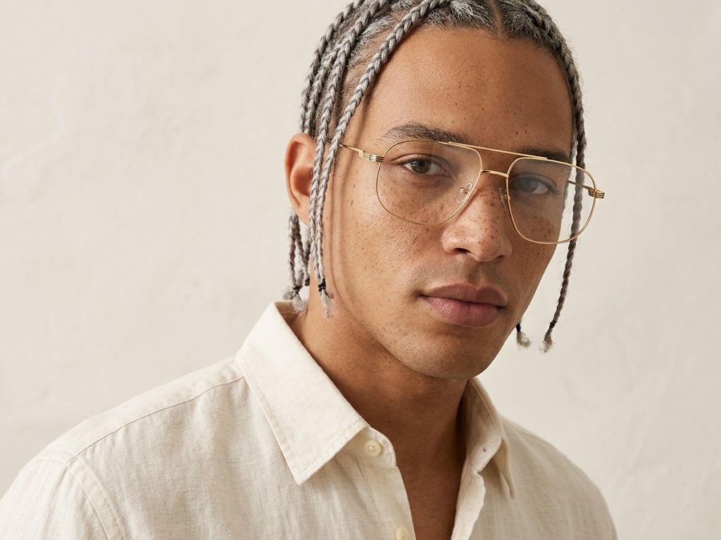 BS2012-2888_Golden_Aviator_Metal_Glasses-tryon_male