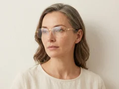 BS2012-2894_Golden_Invisible_Metal_Glasses-tryon_female