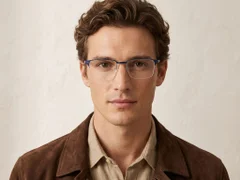 BS2012-2907_Blue_Semi-rimless_Metal_Glasses-tryon_male