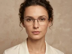 BS2012-2915_Copper_Semi-rimless_Metal_Glasses-tryon_female