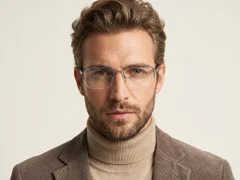 BS2012-2917_Blue_Semi-rimless_Metal_Glasses-tryon_male