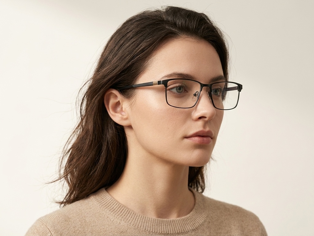 BS2012-2918_Black_Rectangular_Metal_Glasses-tryon_female