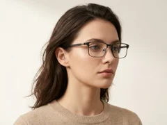 BS2012-2918_Black_Rectangular_Metal_Glasses-tryon_female