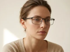 BS2012-2919_Black_Rectangular_Metal_Glasses-tryon_female