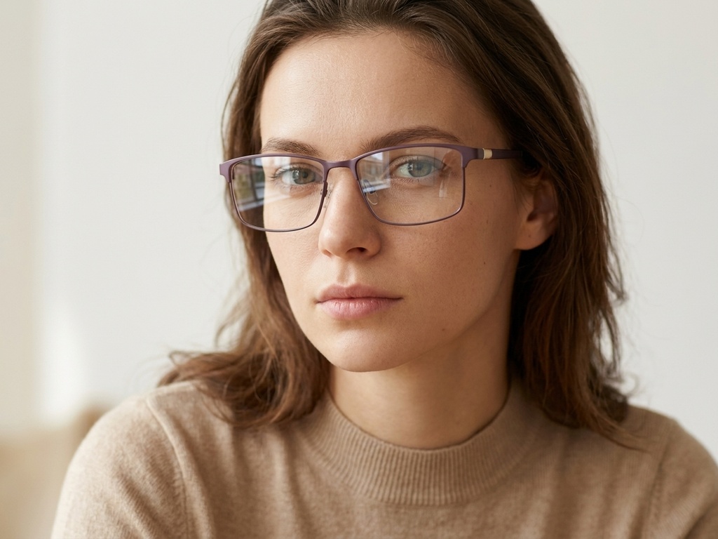 BS2012-2920_Brown_Rectangular_Metal_Glasses-tryon_female