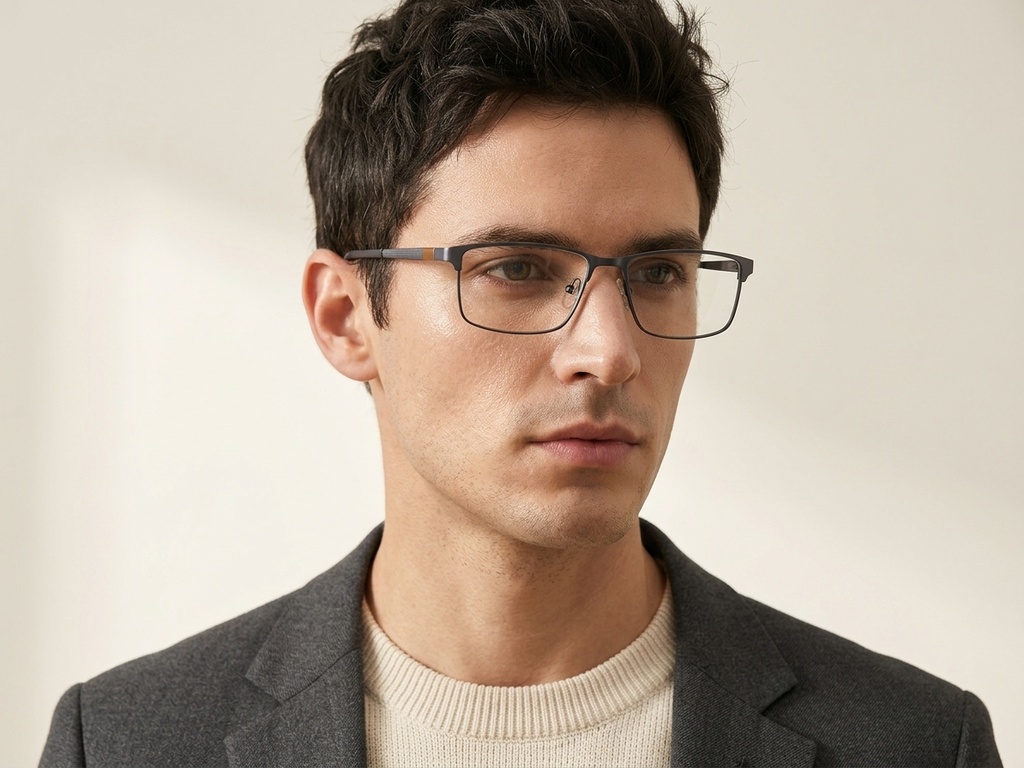 BS2012-2921_Grey_Rectangular_Metal_Glasses-tryon_male