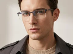 BS2012-2926_Blue_Semi-rimless_Metal_Glasses-tryon_male