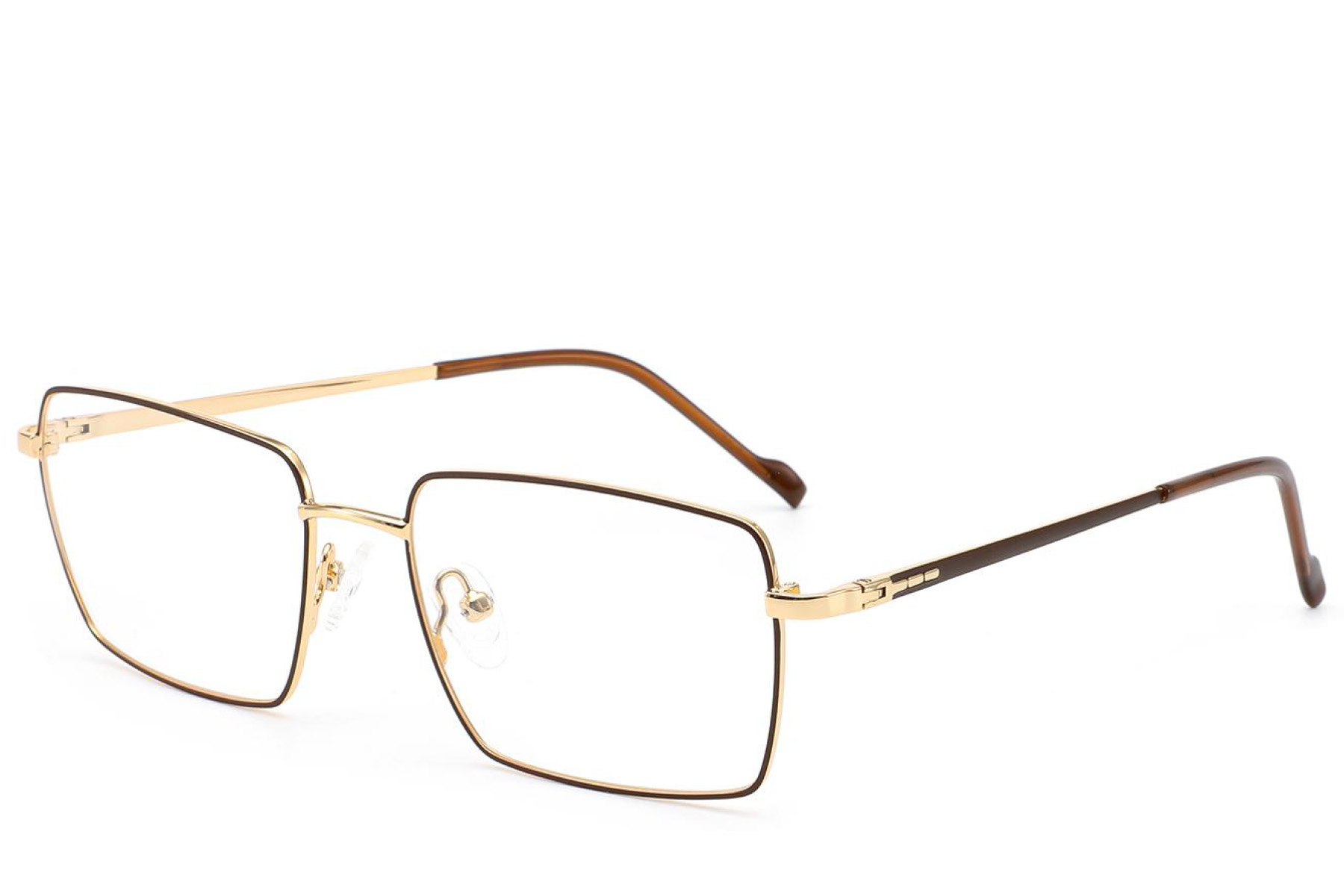 BS2012-2930_Brown_Rectangular_Metal_Glasses_corner