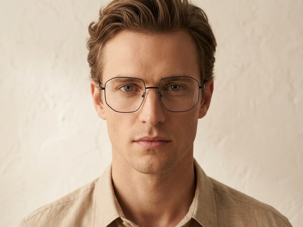 BS2012-2933_Black_Geometric_Metal_Glasses-tryon_male