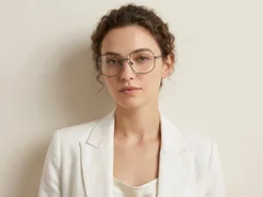 BS2012-2934_Green_Geometric_Metal_Glasses-tryon_female