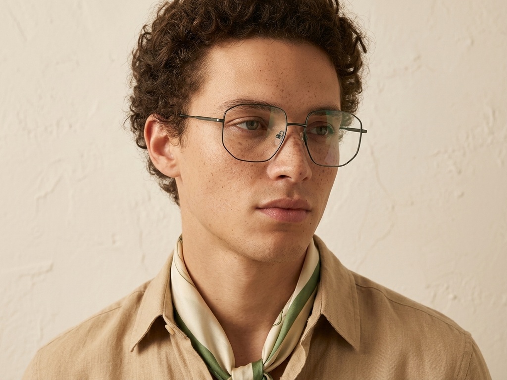 BS2012-2934_Green_Geometric_Metal_Glasses-tryon_male