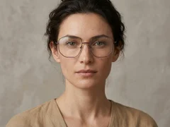 BS2012-2936_Red_Geometric_Metal_Glasses-tryon_female