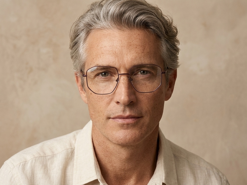 BS2012-2936_Red_Geometric_Metal_Glasses-tryon_male