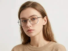 BS2012-2938_Orange_Geometric_Metal_Glasses-tryon_female