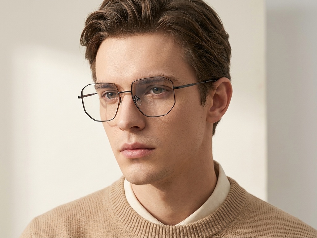 BS2012-2938_Orange_Geometric_Metal_Glasses-tryon_male