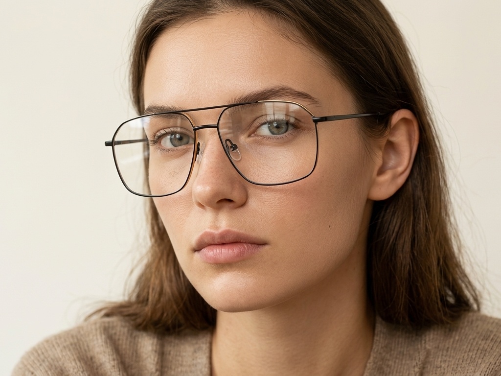 BS2012-2939_Black_Aviator_Metal_Glasses-tryon_female