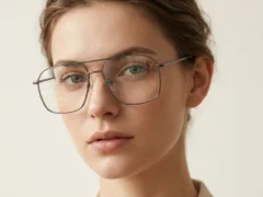 BS2012-2940_Green_Aviator_Metal_Glasses-tryon_female