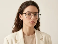 BS2012-2944_Yellow_Aviator_Metal_Glasses-tryon_female