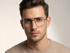 BS2012-2944_Yellow_Aviator_Metal_Glasses-tryon_male