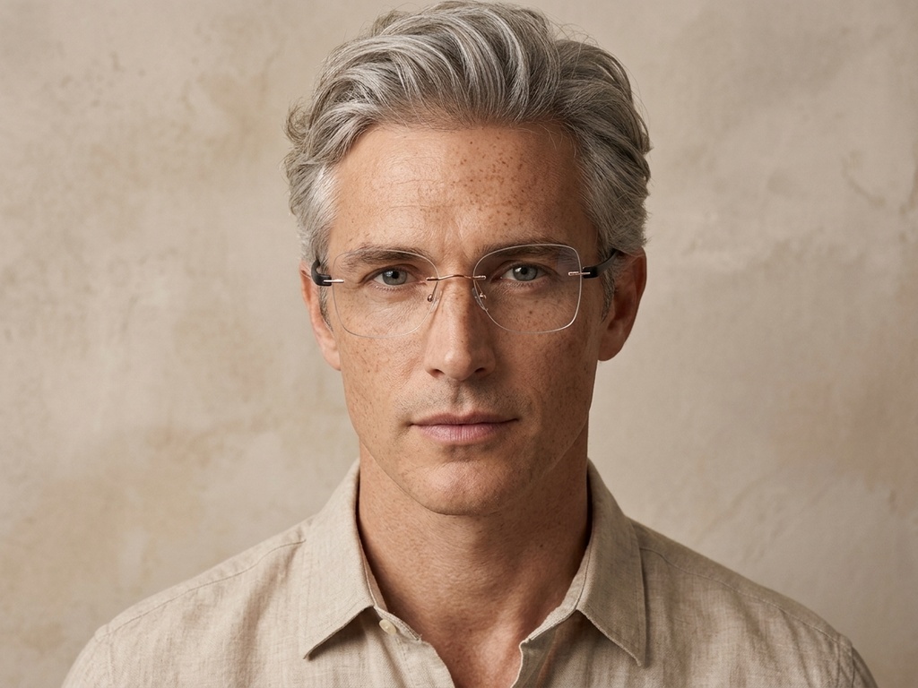 BS2012-2945_Pink_Invisible_Metal_Glasses-tryon_male