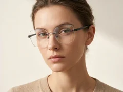 BS2012-2949_Black_Invisible_Metal_Glasses-tryon_female