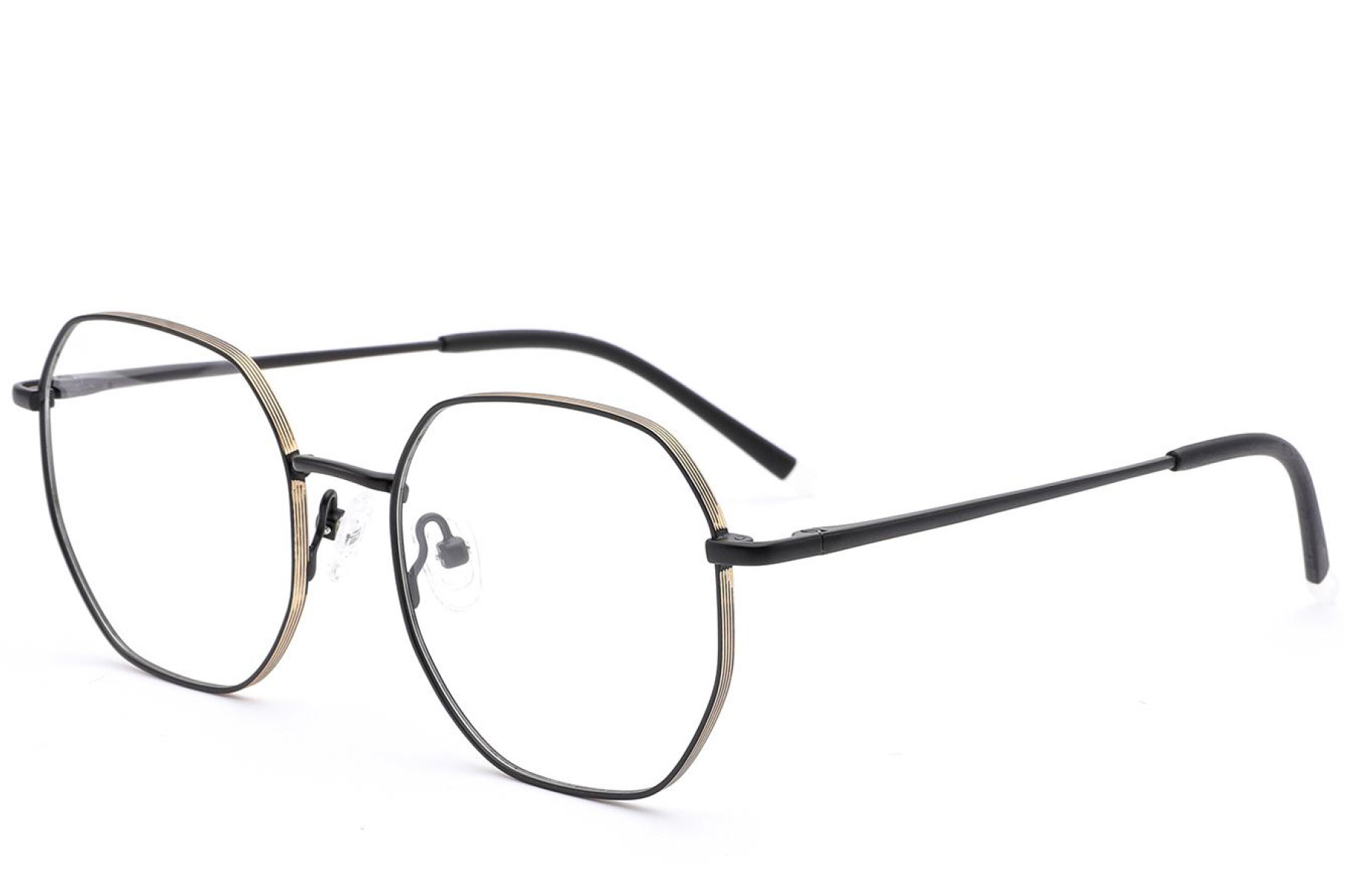 BS2012-2950_Black_Geometric_Metal_Glasses_corner
