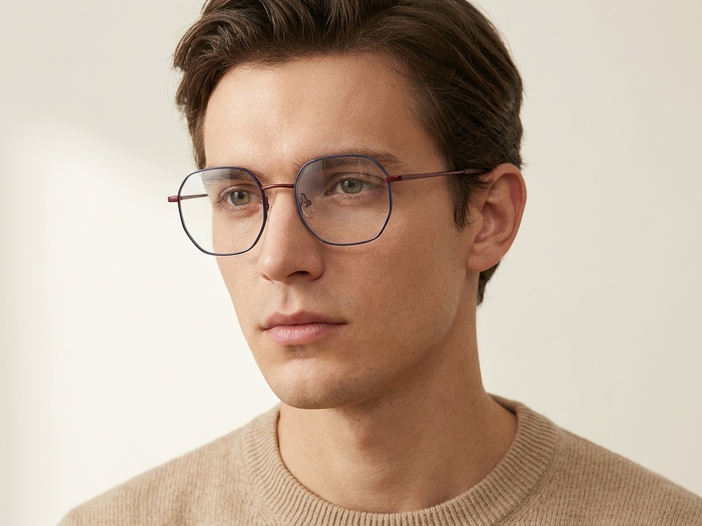 BS2012-2952_Red_Geometric_Metal_Glasses-tryon_male
