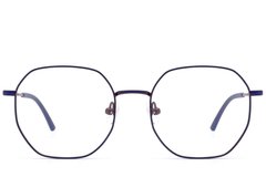BS2012-2953_Blue_Geometric_Metal_Glasses_front