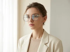 BS2012-2960_Green_Butterfly_Metal_Glasses-tryon_female