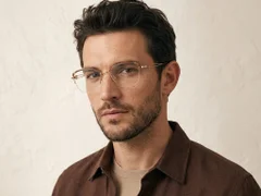 BS2012-2963_Brown_Semi-rimless_Metal_Glasses-tryon_male