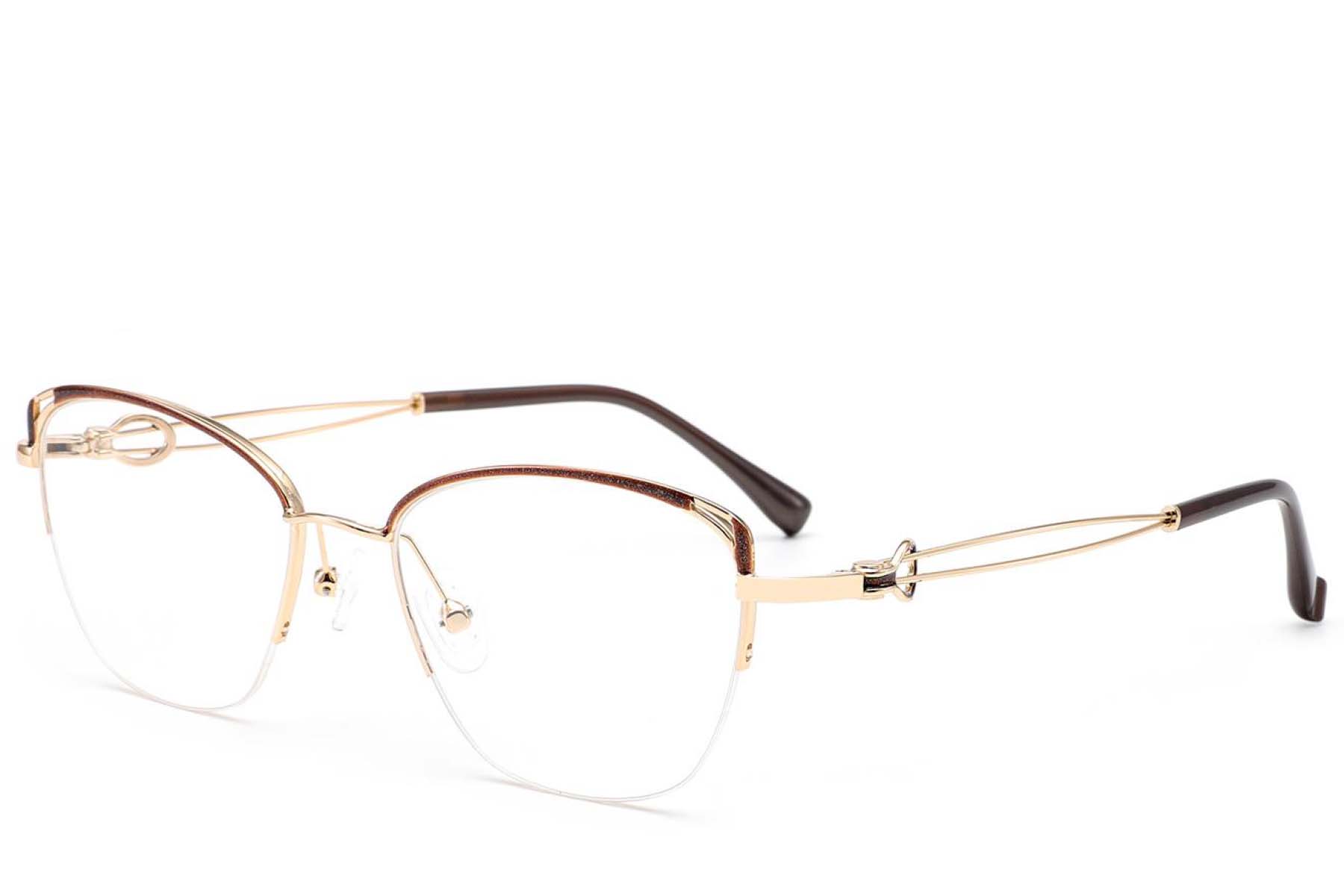 BS2012-2963_Brown_Semi-rimless_Metal_Glasses_corner