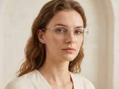 BS2012-2964_Pink_Semi-rimless_Metal_Glasses-tryon_female