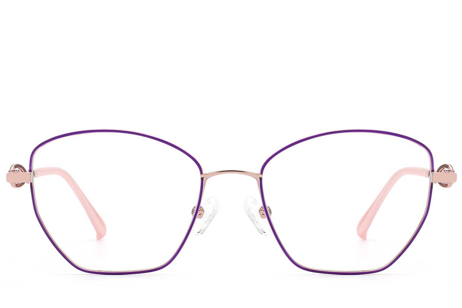 BS2012-2969_Purple_Butterfly_Metal_Glasses_front
