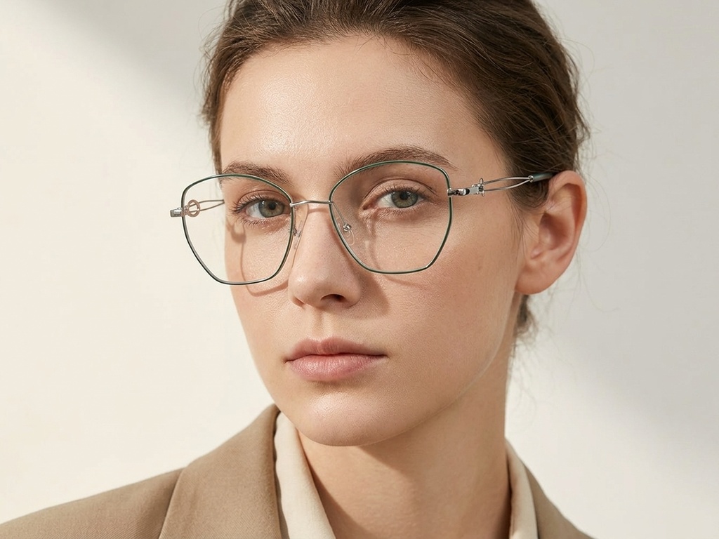 BS2012-2970_Green_Butterfly_Metal_Glasses-tryon_female