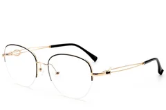 BS2012-2971_Black_Semi-rimless_Metal_Glasses_corner