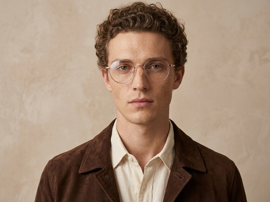 BS2012-2976_Pink_Oval_Metal_Glasses-tryon_male