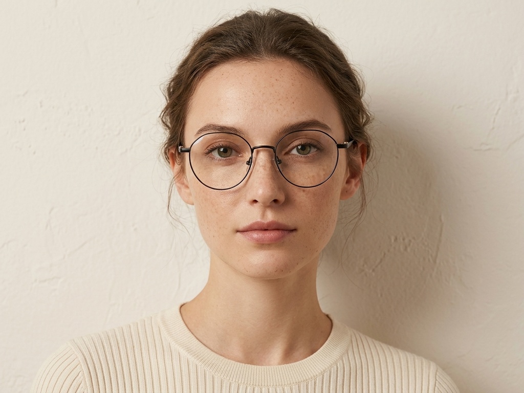 BS2012-2978_Black_Oval_Metal_Glasses-tryon_female