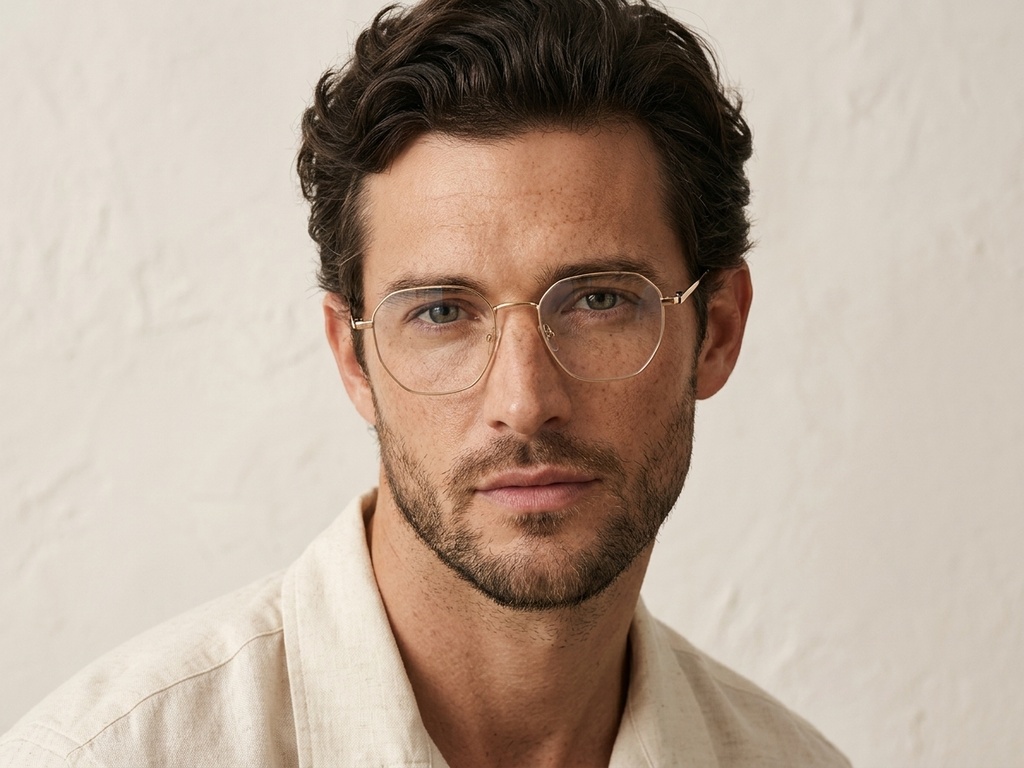 BS2012-2982_Golden_Geometric_Metal_Glasses-tryon_male