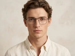BS2012-2984_Black_Geometric_Metal_Glasses-tryon_male