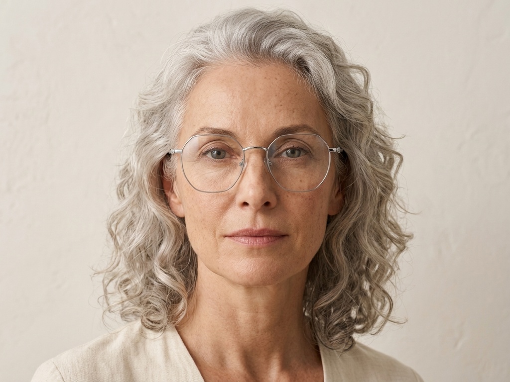 BS2012-2991_Silver_Geometric_Metal_Glasses-tryon_female
