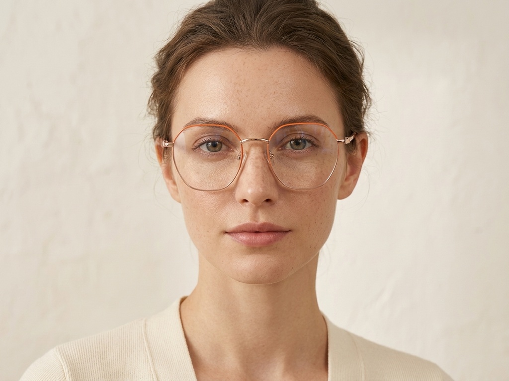 BS2012-2993_Pink_Geometric_Metal_Glasses-tryon_female