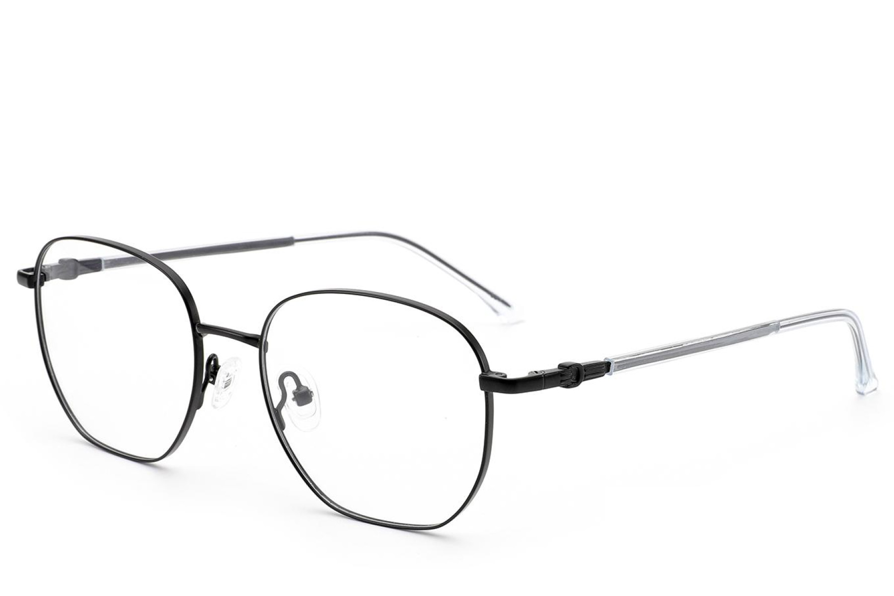 BS2012-2996_Black_Rectangular_Metal_Glasses_corner