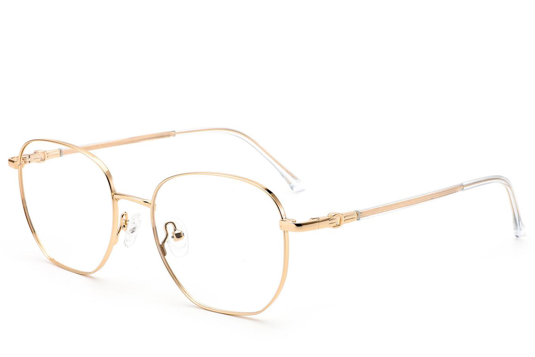 BS2012-2997_Golden_Rectangular_Metal_Glasses_corner
