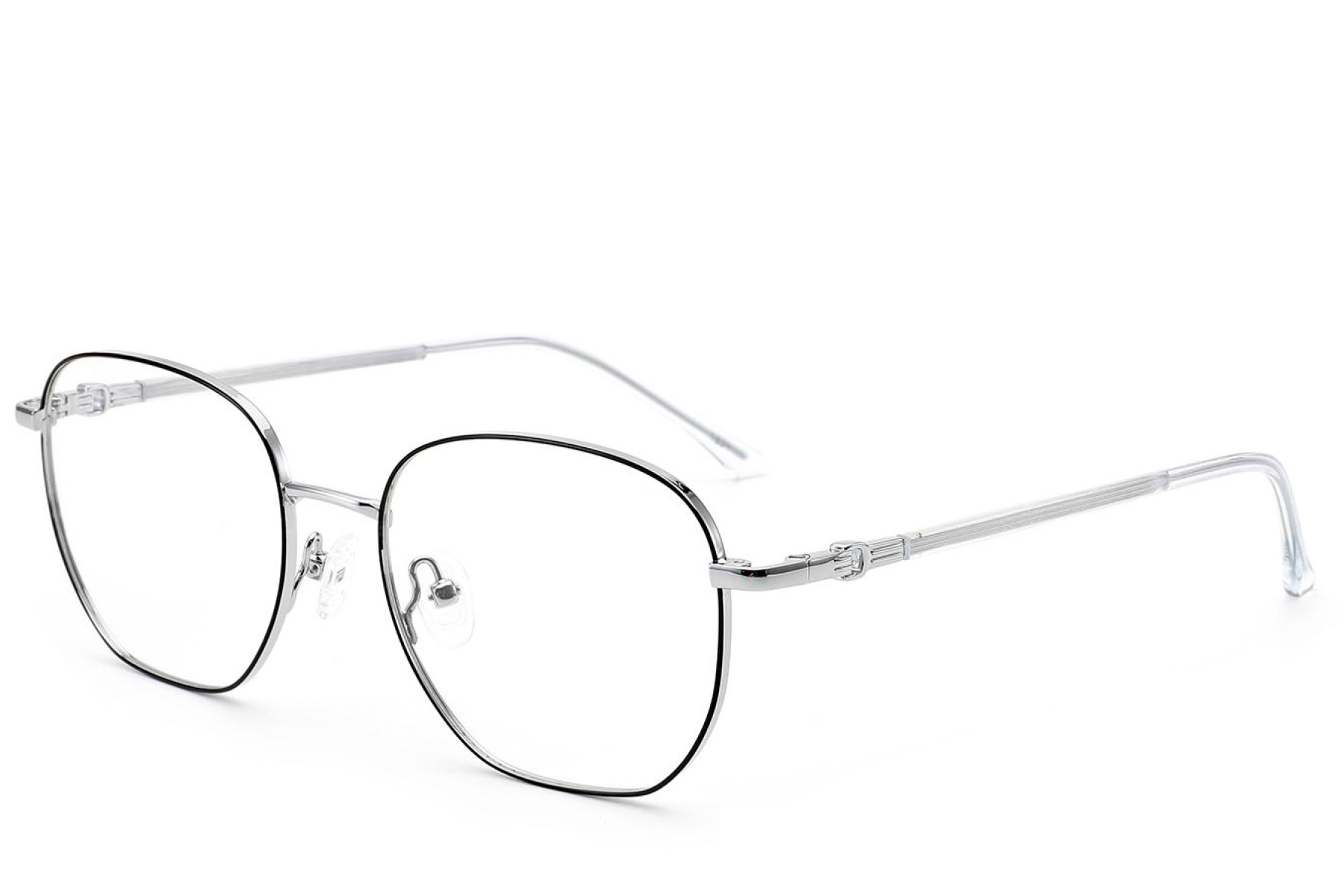 BS2012-2999_Black_Rectangular_Metal_Glasses_corner