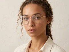 BS2012-3001_Pink_Rectangular_Metal_Glasses-tryon_female