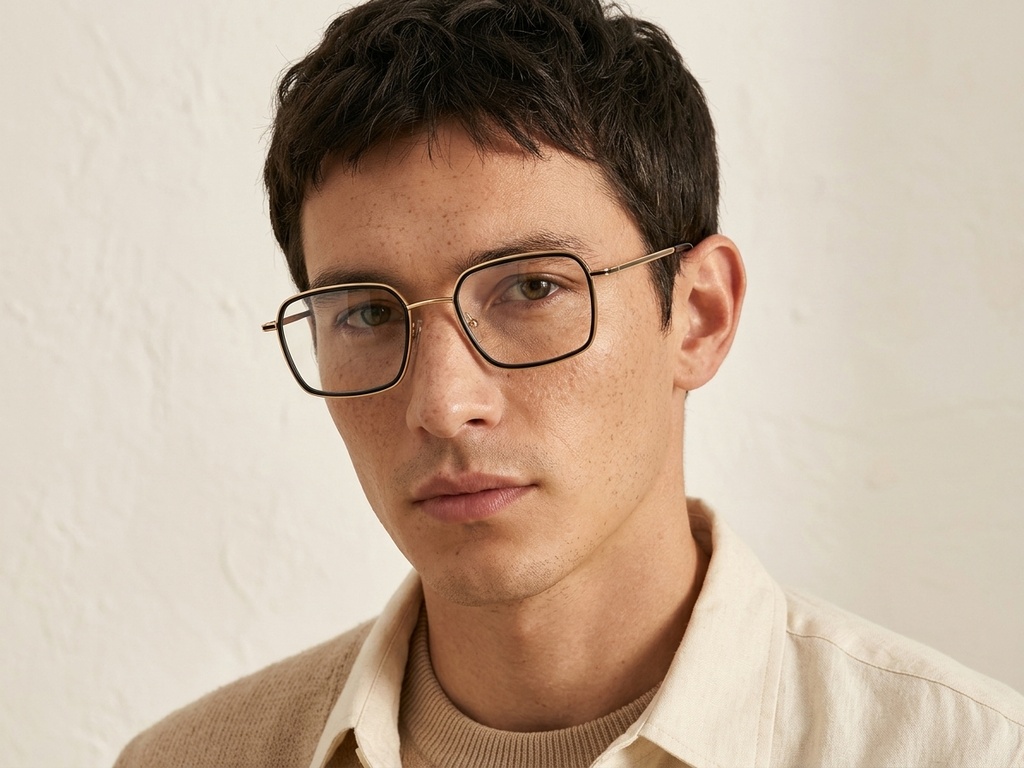 BS2012-3008_Black_Rectangular_Metal_Glasses-tryon_male
