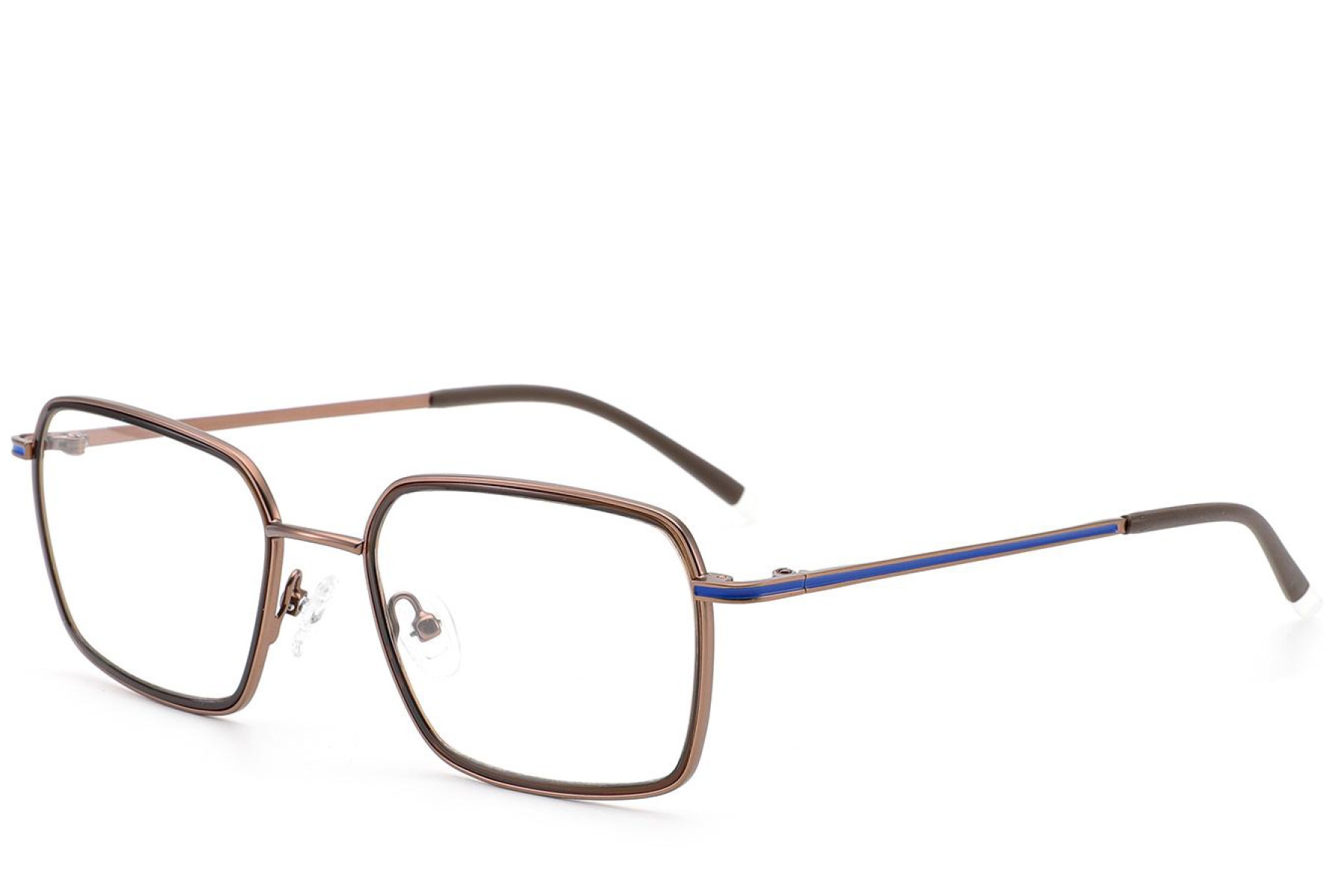 BS2012-3009_Brown_Rectangular_Metal_Glasses_corner