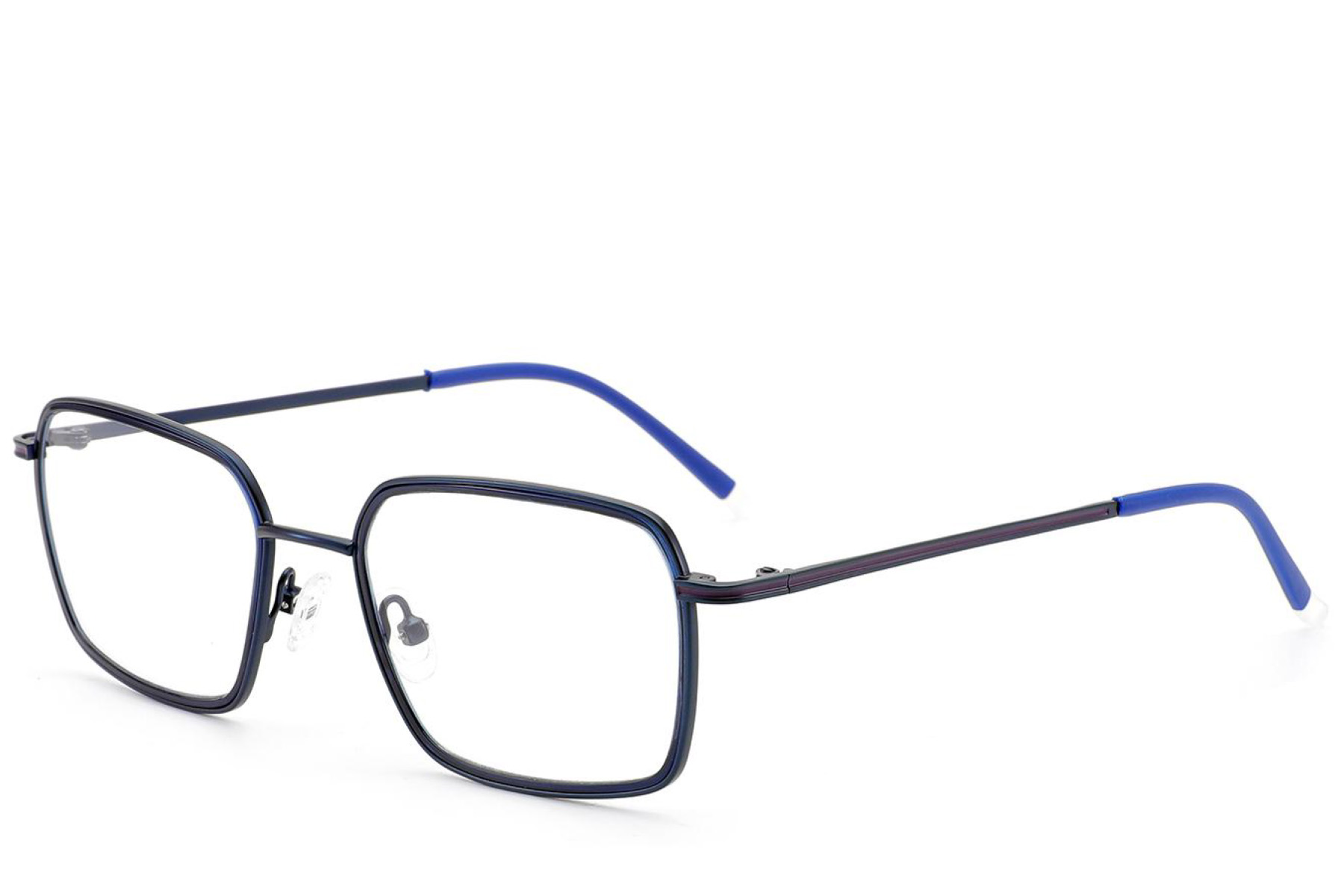 BS2012-3011_Blue_Rectangular_Metal_Glasses_corner